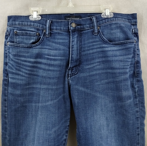 Lucky Brand 410 Athletic Slim Straight Jeans Stretch - Picture 2 of 8